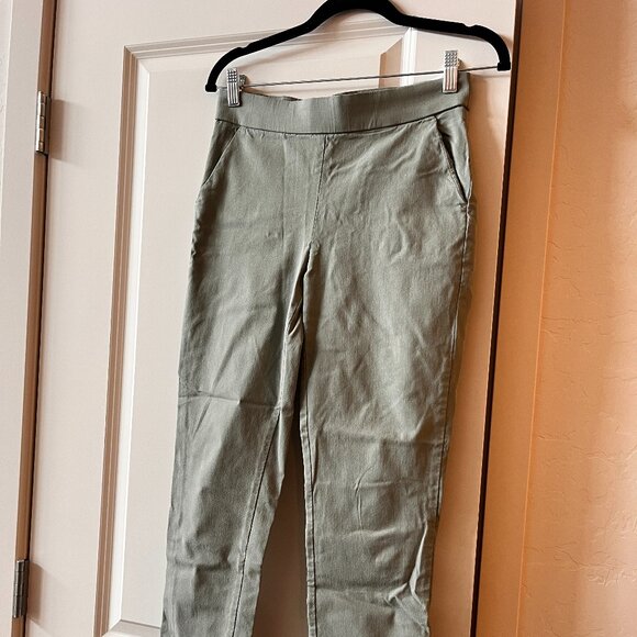 Jules & Leopold Structured Comfort Pants – Size S/P | Sage Green - Picture 1 of 3